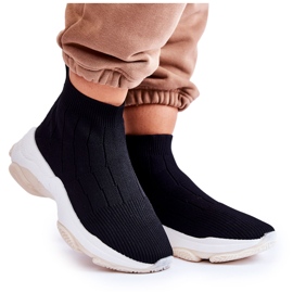 Chaussures De Sport Hautes En Toile Femme Noir Nolly