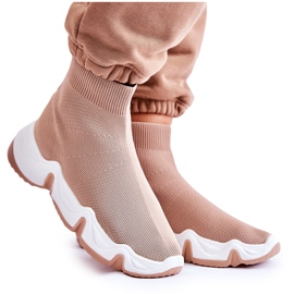 Chaussures de Sport Haute Matière pour Femme Beige Morris
