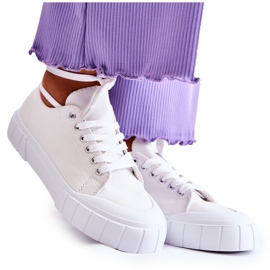 PS1 Baskets pour femmes sur la plate-forme White Comes blanc