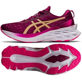 Asics Novablast 2 W 1012B049-600 chaussures de course violet