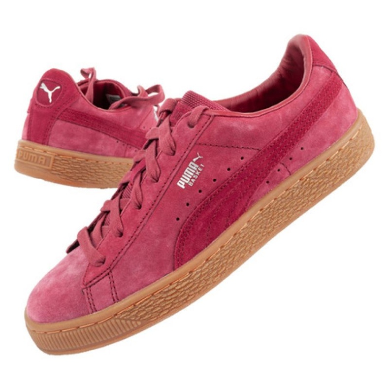 Chaussures Puma Basket Classics W 364923 01 rouge multicolore