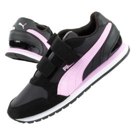 Puma St Runner v2 Jr 365294 08 le noir rose Puma St Runner v2 Jr 365294 08 le noir rose