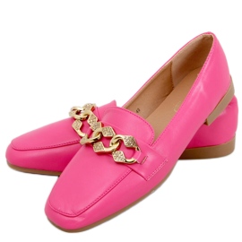 Mocassins femme Mauve Fuschia rose