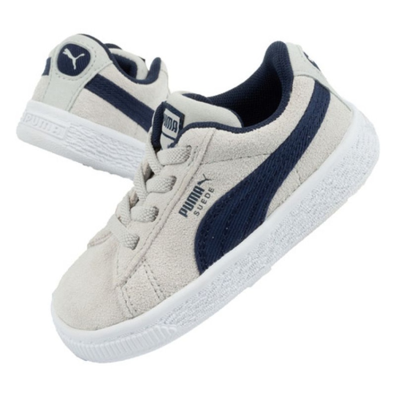 Puma chaussures de sport en daim 369684 02 gris
