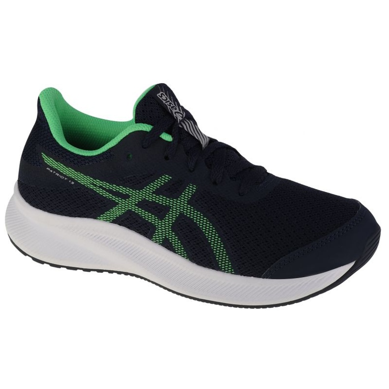 Chaussures ASICS Patriot 13 Gs Jr 1014A267-401 bleu Chaussures ASICS Patriot 13 Gs Jr 1014A267-401 bleu