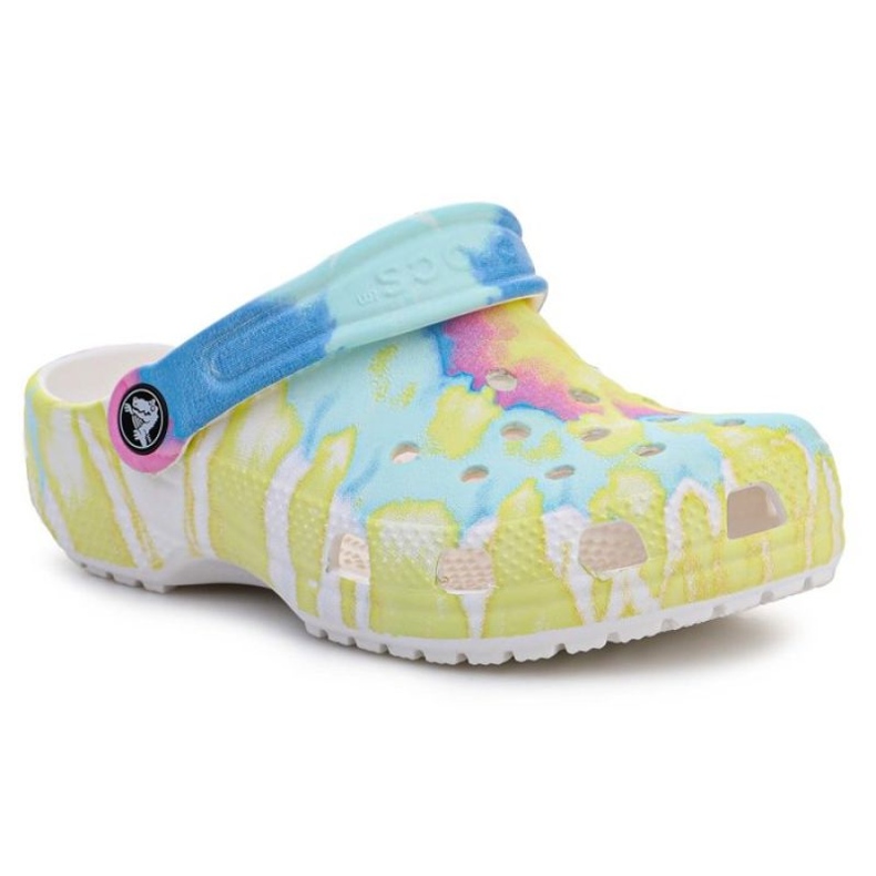 Crocs Classic Tie Dye Graphique Enfants 206995-94S multicolore
