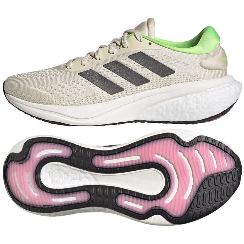 Chaussures de course Adidas SuperNova GW9095 blanche Chaussures de course Adidas SuperNova GW9095 blanche