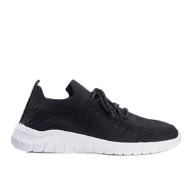 Baskets de sport homme noires Houz