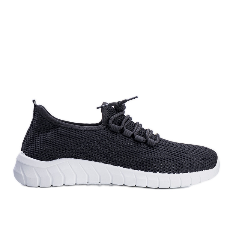 Baskets de sport noires pour hommes d'Eltro le noir