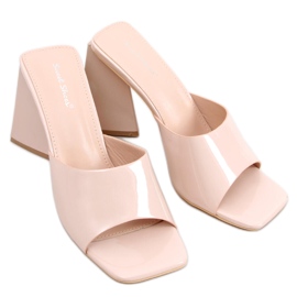 Sandales à talons Meryl Nude beige