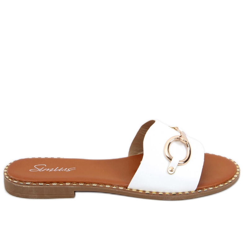 Chaussons femme Kettle White blanche