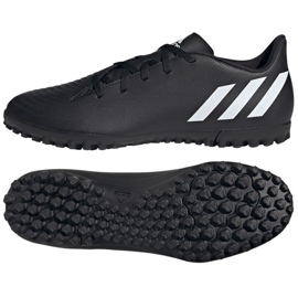 Chaussures de football Adidas Predator Edge.4 TF M GX0010 le noir le noir