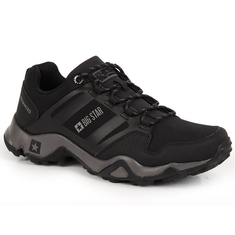 Chaussures de sport Trekking noires homme Big Star GG174269 le noir