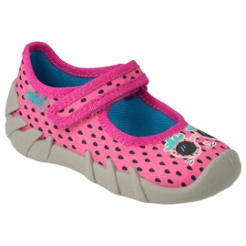Befado chaussons enfants speedy 109N250 rose