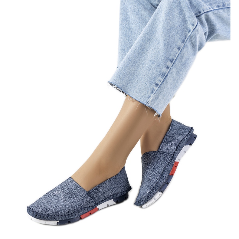 BM Mocassins bleu marine Lulu BM Mocassins bleu marine Lulu