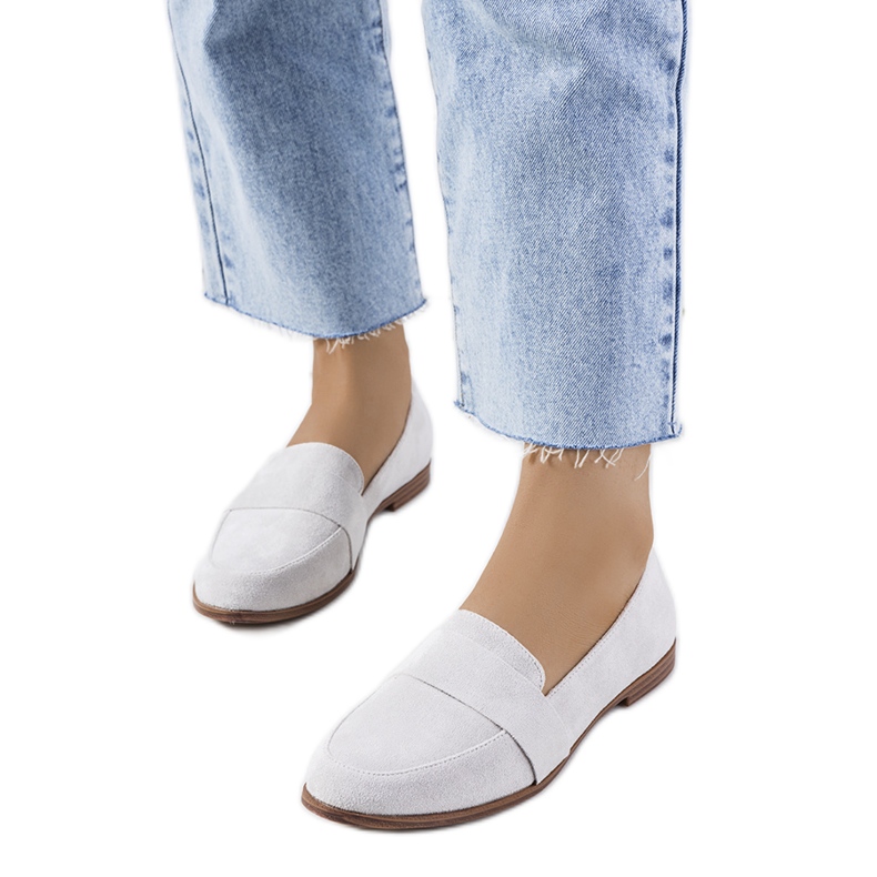 Mocassins Hardin gris