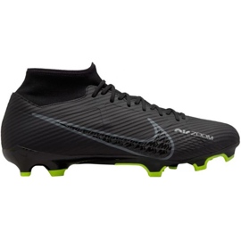 Chaussures de football Nike Zoom Mercurial 9 Superfly Academy FG / MG M DJ5625 001 noir