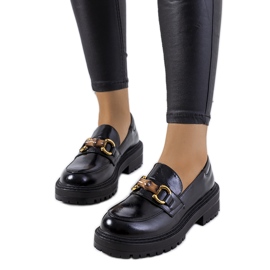 Mocassins Kemze noirs le noir