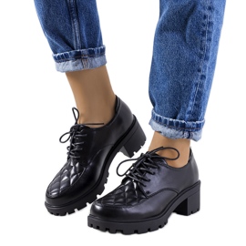 Chaussures noires à talons Landra