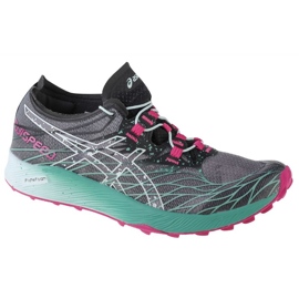 Chaussures Asics Fujispeed 1012B176-001 le noir gris Chaussures Asics Fujispeed 1012B176-001 le noir gris