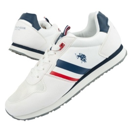 Baskets US Polo ASSN. DANS NOBIK004A-WHI blanche