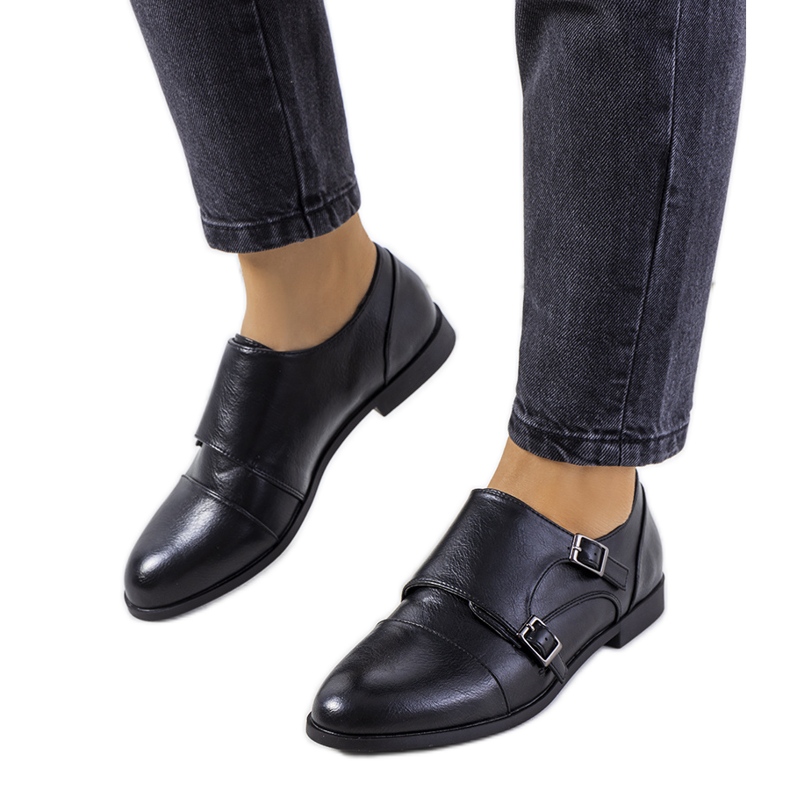 Chaussures basses noires Bass le noir