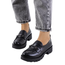 Mocassins Cornet noirs