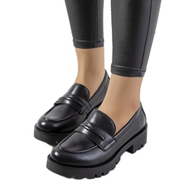 Mocassins Crotty noirs