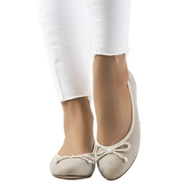 Ballerines femme beiges de Villers