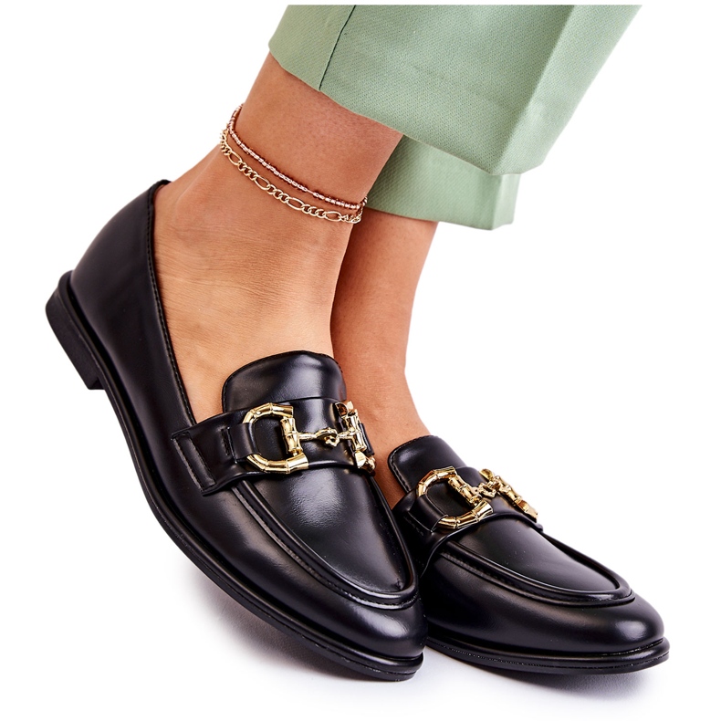 WS1 Mocassins Coriso noirs pour femme le noir WS1 Mocassins Coriso noirs pour femme le noir