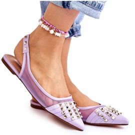 Ballerines à clous pour femmes Violet Kinley