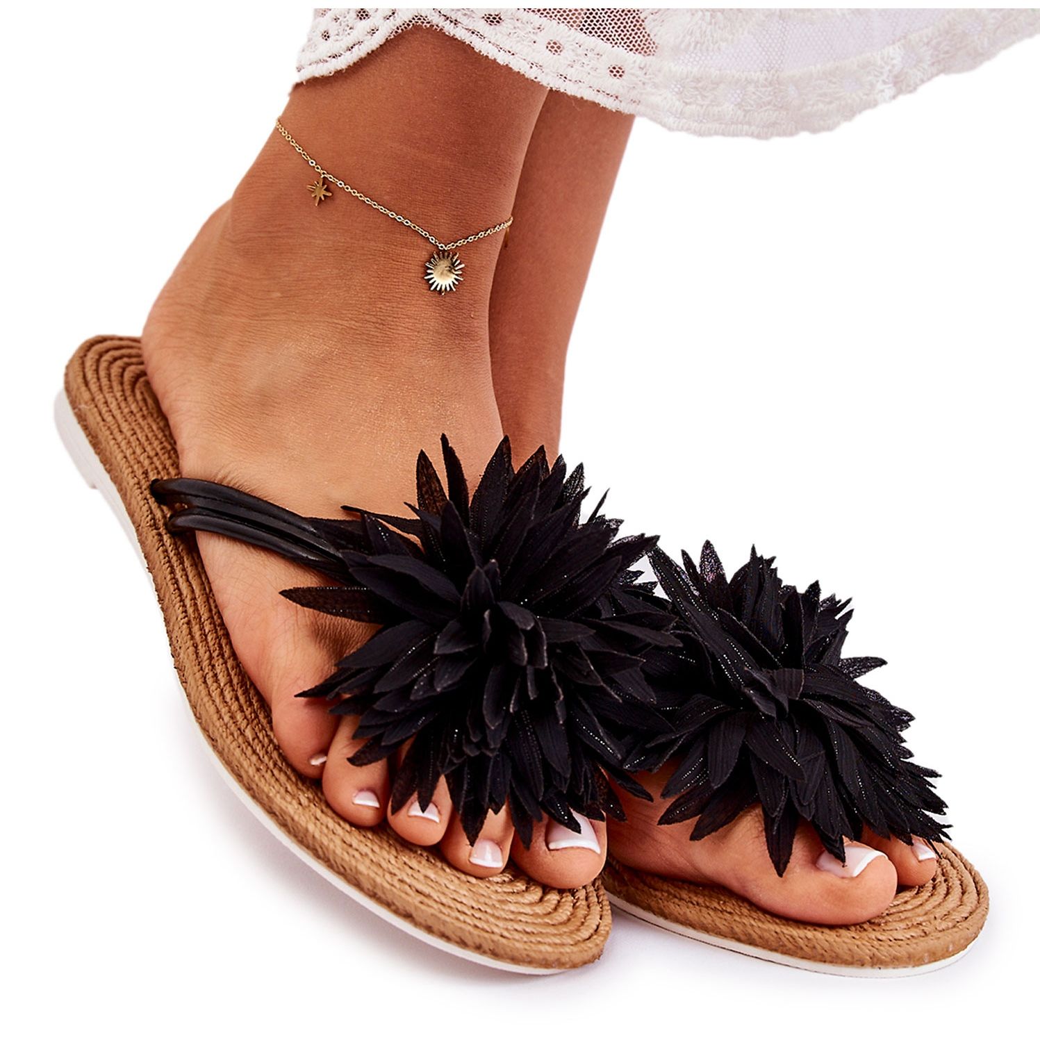 Tongs Femme Avec Soutien De La Voûte Plantaire - Semelle En Mousse Mémoire De Forme - Confortables, Légères - Pour Plage, Maison, Voyage