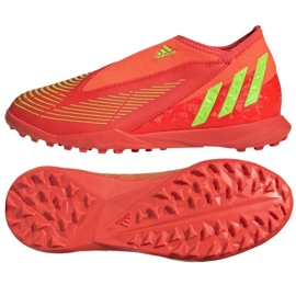 Chaussures Adidas Predator Edge.3 Ll Tf GV8489 rouge oranges et rouges