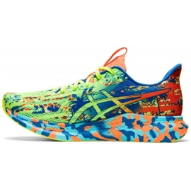 Asics Noosa Tri 14 M 1011B368-300 chaussures de course rouge bleu multicolore vert