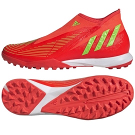 Chaussures Adidas Predator Edge.3 Ll Tf M GV8533 rouge oranges et rouges