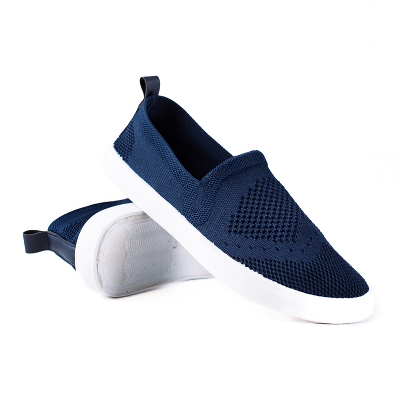 SHELOVET Slipons bleu marine SHELOVET Slipons bleu marine