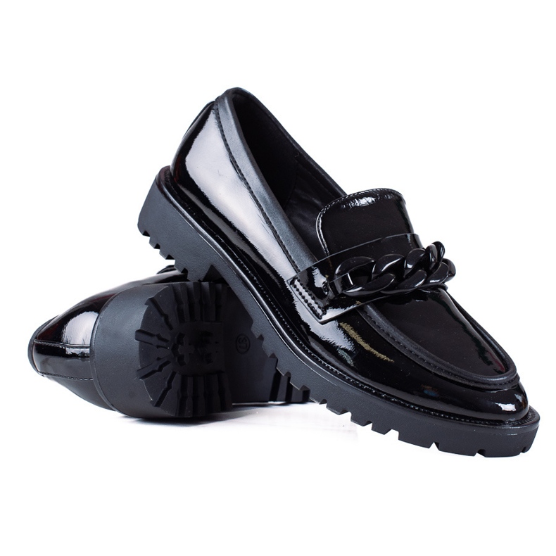 SHELOVET Mocassins à la mode le noir