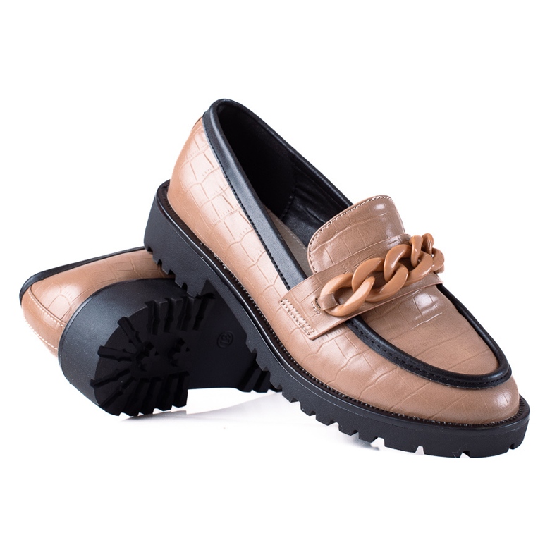SHELOVET Mocassins à la mode beige
