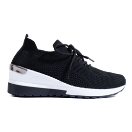 SHELOVET Baskets de sport noires