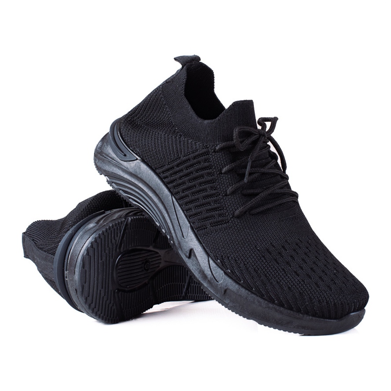 SHELOVET Chaussures de sport le noir
