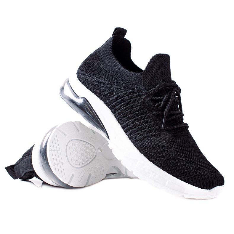 SHELOVET Chaussures de fitness confortables le noir