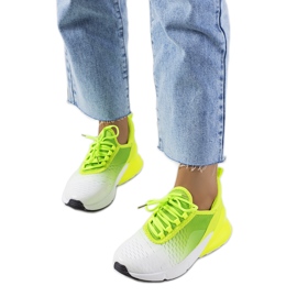 Baskets de sport Glaner vertes blanc