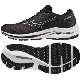 Mizuno Wave Inspire 18 M chaussures de course J1GC224404 noir