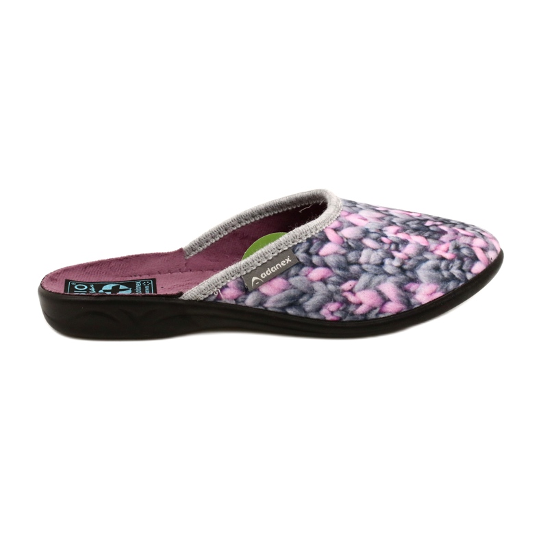 Adanex Chaussons Motif Aloe Vera 27769 gris