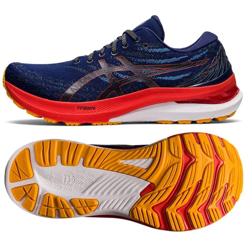 Asics GEL-KAYANO 29 M 1011B440-401 chaussures de course bleu marin Asics GEL-KAYANO 29 M 1011B440-401 chaussures de course bleu marin