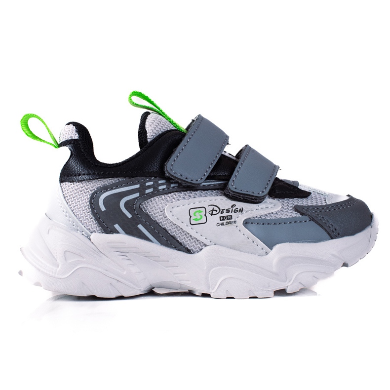 Baskets garçon Shelovet à semelle épaisse, gris clair Baskets garçon Shelovet à semelle épaisse, gris clair