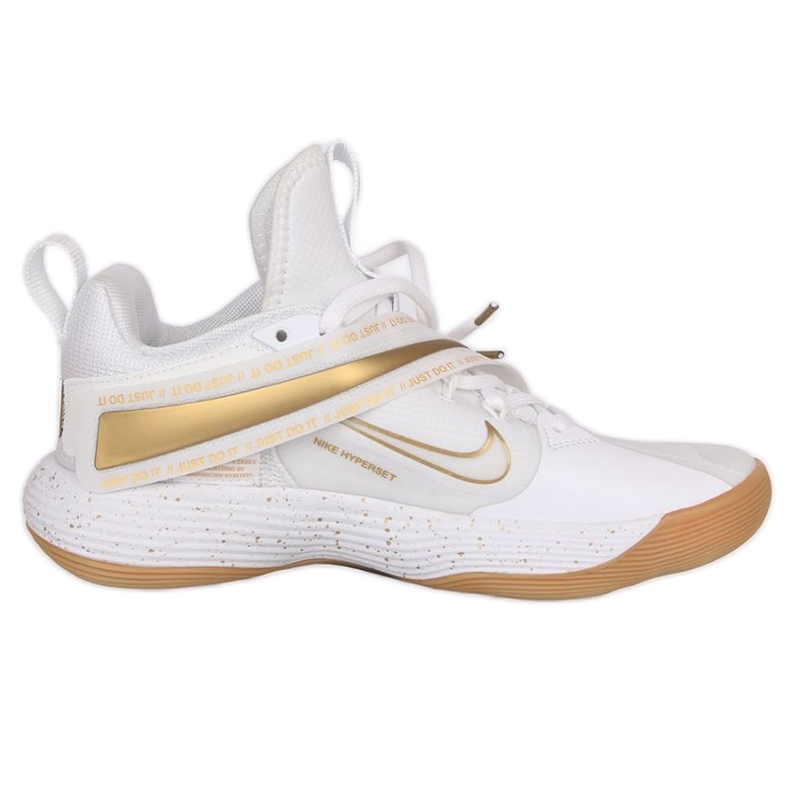 Chaussures de volley-ball Nike React Hyperset - Le M DJ4473-170 blanche