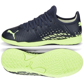 Puma Furure Z 4.4 It Jr 107018 01 bleu marin vert bleu et bleu marine