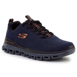 Skechers Glide Step Fastun Up M 232136-NVBK noir bleu marine