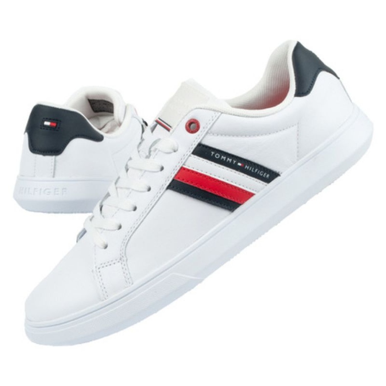 Baskets Tommy Hilfiger M FM0FM02668 Ybs blanche Baskets Tommy Hilfiger M FM0FM02668 Ybs blanche
